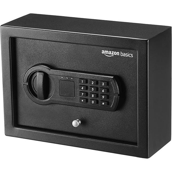 Amazon Basics Small Electronic Safe with Keypad