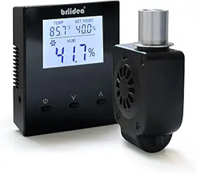 Briidea Smart Gun Safe Dehumidifier with Display