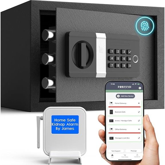 FORFEND Smart Home Safe with App & Voice Control