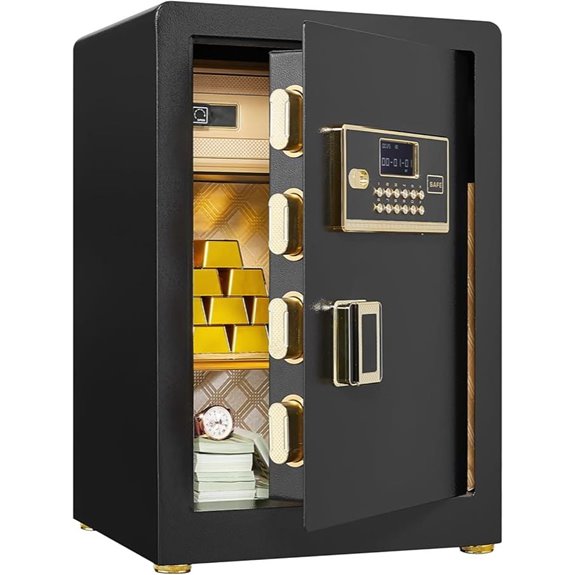 Solid Alloy Steel Security Safe with Digital Keypad