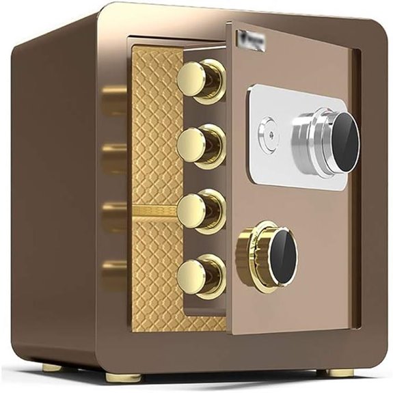 Steel Alloy Safe Box 45cm for Home & Office Security