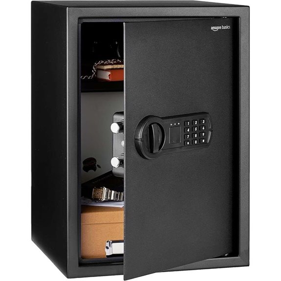Amazon Basics Steel Security Safe with Keypad Lock