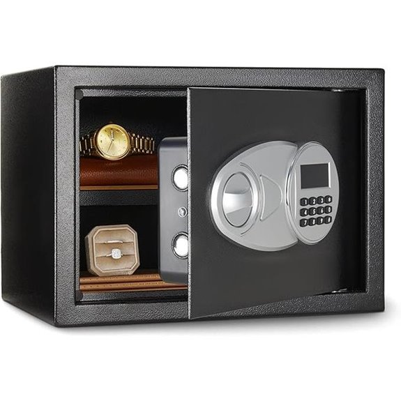 Amazon Basics Steel Security Safe with Electronic Keypad