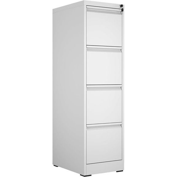 Heavy Duty Metal File Cabinet with Locking Drawer