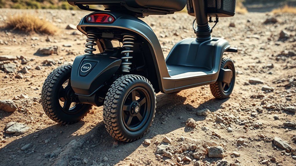 suspension terrain battery maneuverability