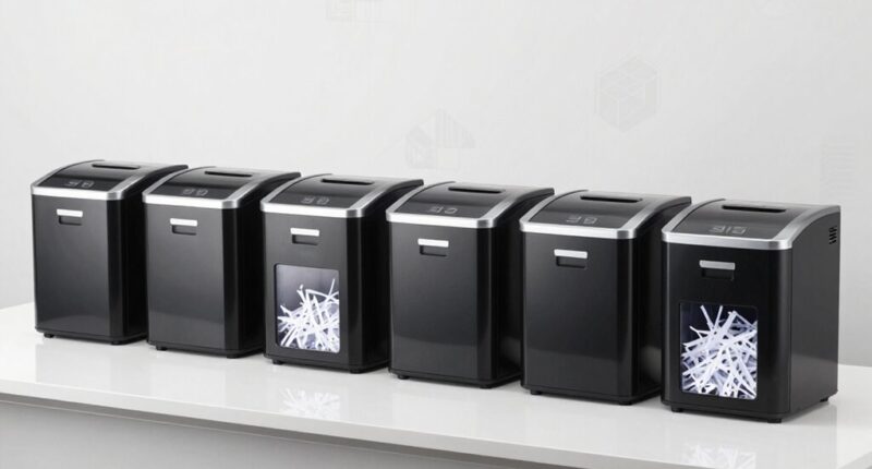 top 30 sheet commercial shredders
