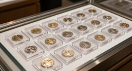 top acrylic coin display cases
