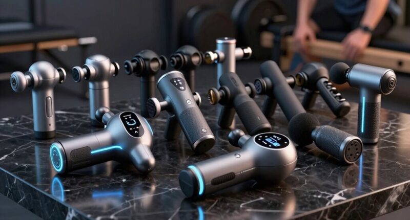 top athlete percussive massagers