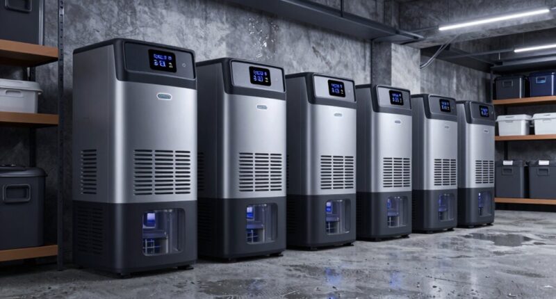 top basement dehumidifiers 2026