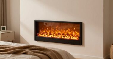 top bedroom electric fireplaces