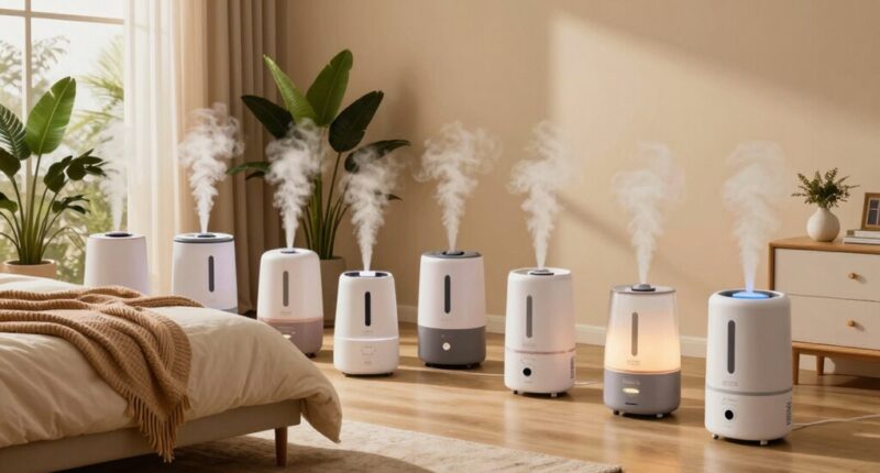 top bedroom humidifier picks