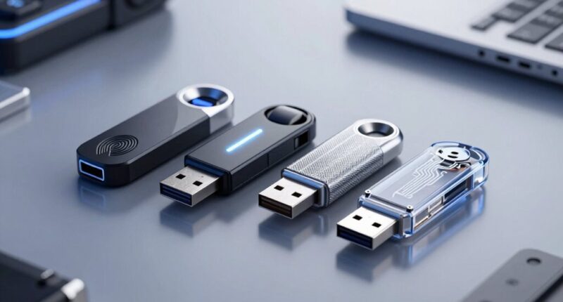 top biometric usb drives