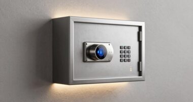 top biometric wall safes