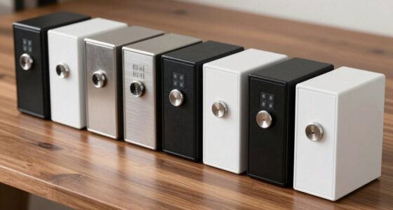 top desk safe lock boxes