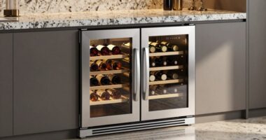top dual zone wine coolers