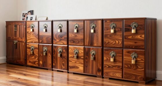 top family record storage chests