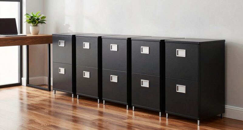 top fireproof filing cabinets