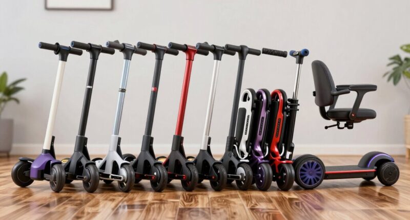 top foldable travel scooters