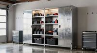 top garage storage cabinet systems