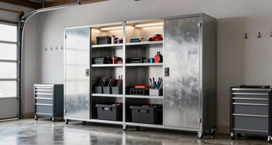 top garage storage cabinet systems