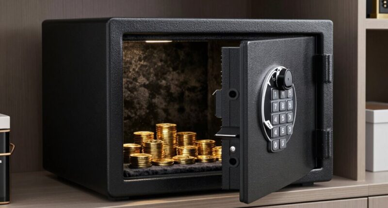 top heavy duty gold coin safes