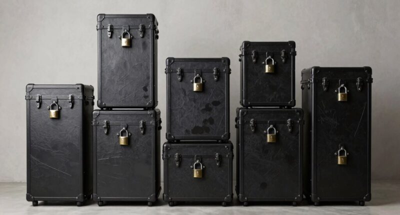 top heavy duty lockable storage trunks