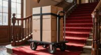 top heavy duty stair carts