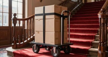 top heavy duty stair carts