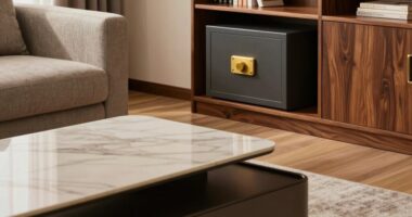top hidden safe furniture