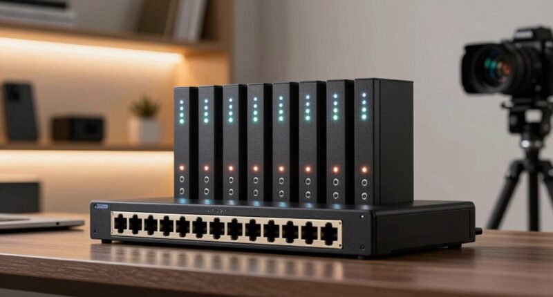 top home office managed switches