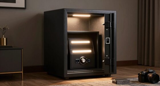 top interior motion activated safes