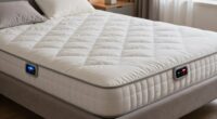 top king heated mattress pads