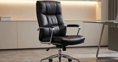 top leather ergonomic office chairs