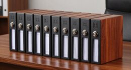 top lockable document organizers