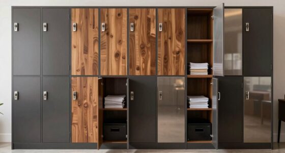 top lockable storage cabinets