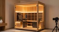 top low emf infrared sauna