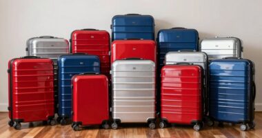 top luxury hard shell luggage