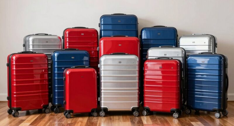 top luxury hard shell luggage