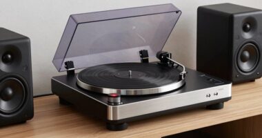 top premium turntable speakers
