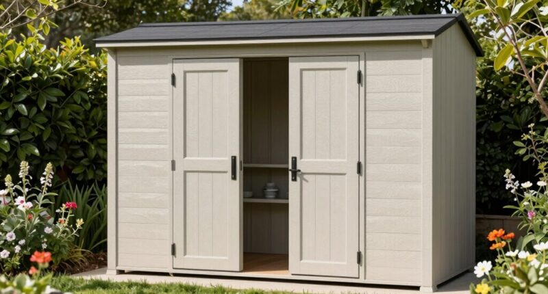 top resin storage sheds
