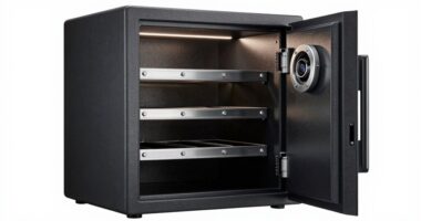 top safes with adjustable shelves
