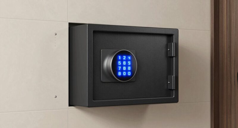top safes with silent alarm