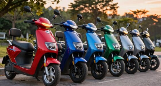 top scooters with lights