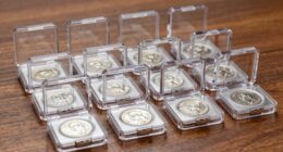 top silver coin tube cases