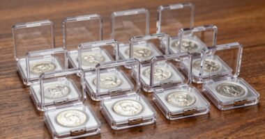 top silver coin tube cases