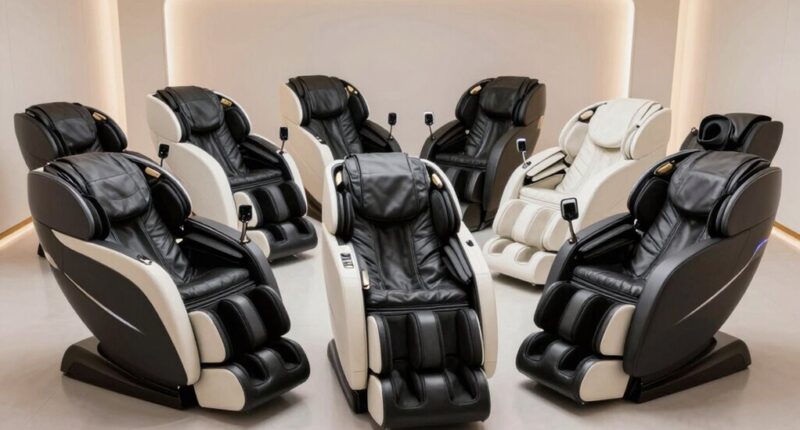top sl track zero gravity chairs