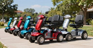 top stable 4 wheel scooters