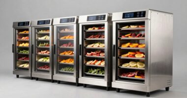 top stainless steel dehydrators