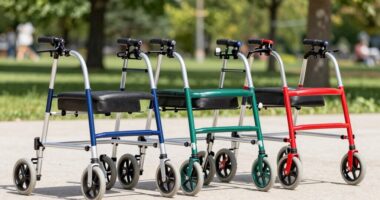 top tall senior walkers