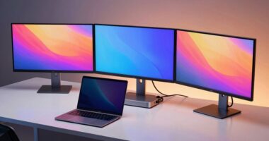 top triple monitor docking stations